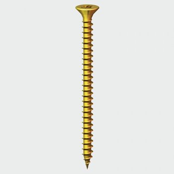TIMco 4mm x 35mm Chipboard Screw PZ2 (CSK ZYP) 22 Pack 40035CHYP