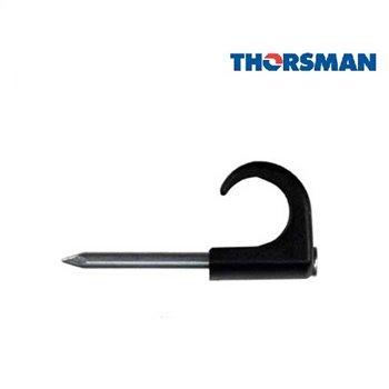 14 - 20mm TC1420B Round Cable Clips BLACK - 2052051