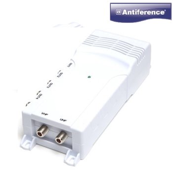 Antiference DA240 4 Way TV Amplifier With Sky Bypass (F-Type)