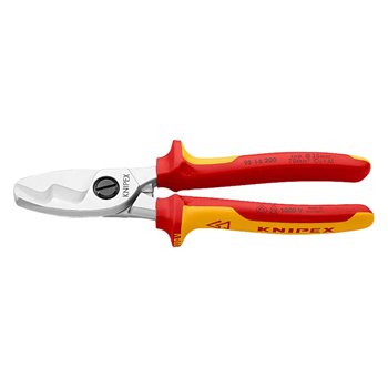 Knipex 8" 200mm Chrome Plated Cable Shears 200mm 9516200