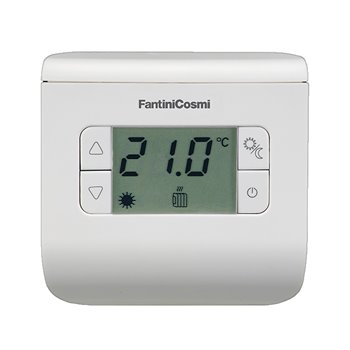 Digital Room Thermostat White Fantini Cosmi CH110