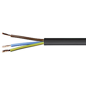 3x1.5mm TRS Flexible Cable H07 (Per 1 Mtr)
