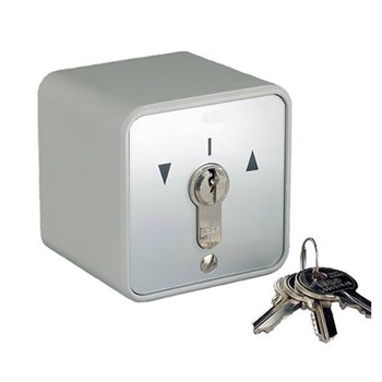 Keylock Switch, Euro, 3 Position,