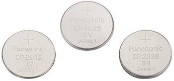 Panasonic Battery 3V Lithium Pack of 2 Coin Cell