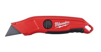 Milwaukee Fixed Blade Utility Knife C/W Blade Storage 4932471361