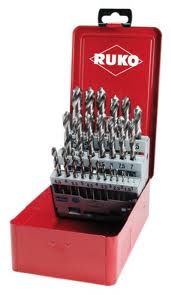 Ruko - Steel HSS 1-13mm Drill Bit Set 214215