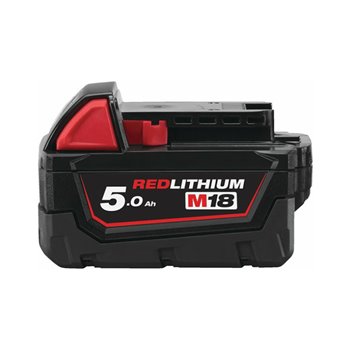 Milwaukee M18B5 M18™ 5.0 AH Battery Red lithium Ion 4932430483