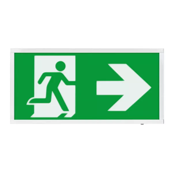 Espi Duceri Emergency Exit Box 3w Led Maintained Sign Right