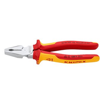 Knipex High Leverage Combination Pliers 8" 200mm 02 06 200