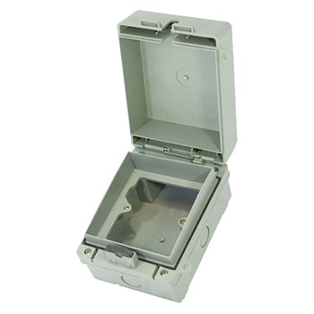Selectric Outdoor Universal Accessory Box 1 Gang IP65 SS65-1G