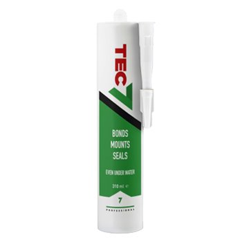 Tec7 Glue, Mount And Seal WHITE 310ml