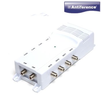 Antiference DA280 8 Way TV Amplifier With Sky Bypass (F-Type)