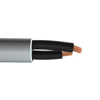 2 x 0.75mm YY PVC Flexible Cable (Per 1 Mtr)