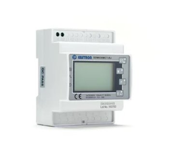 Eastron RJ12 100mA CT Operated Single/Three Phase Multifunction Dinrail Meter Modbus & Pulse
