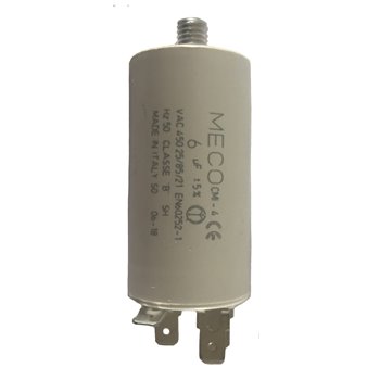 Capacitor with Stud 6 uF