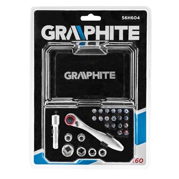 Graphite Screwdriver Bit Set 26 pc 56H604