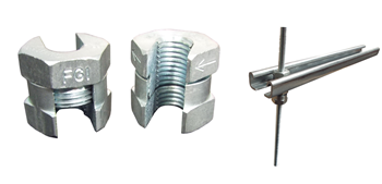M8 Rod Lock Nuts For M8 Threaded Rod Electrogalvanized