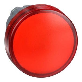 Telemecanique ZB4BV043 Red Pilot Head Ø22 With Plain Lens For Integral LED