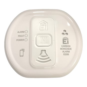 Carbon Monoxide Detector Electronics Battery Operated Ei208