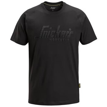 Snickers Logo T-shirt Black Medium
