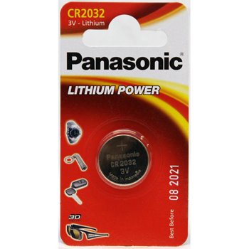 Panasonic Battery 3V Lithium Coin Cell - CR2032 Pack Of 1