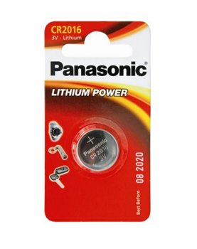 Panasonic Battery 3V Lithium Coin Cell CR2016- Pack Of 1