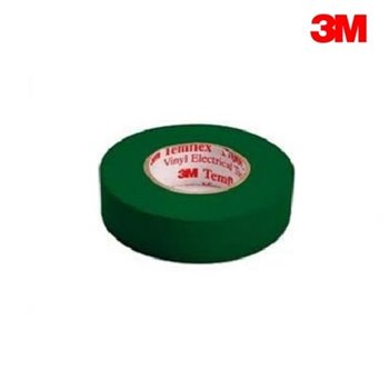 3M Temflex 1500 Green PVC Electrical Insulation Tape 20m