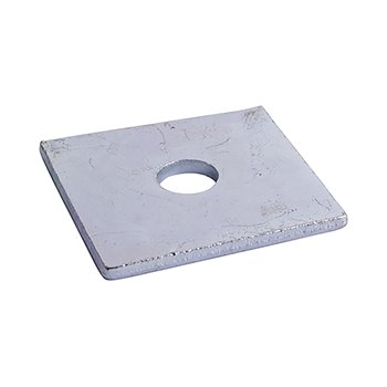 TIMco Square Plate Washers BZP M12 x 50mm 2 Pack 1250WHSPZP