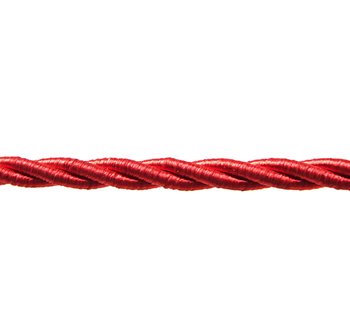 3 Core Red Braided Flexible Cable