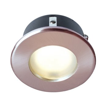 Robus Robin Shower Tail Downlight Brushed Chrome GU10 50W RS10165GZ-13