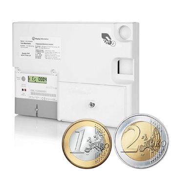 Emlite Pre-Pay Energy Meter €1/€2 EML-P 2EUROKWH