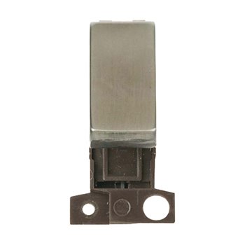 Click 1 Gang 10A Intermediate Switch Module Stainless Steel MD028SS