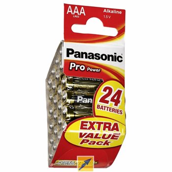 Panasonic Battery AAA 24 Pack