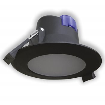 Source Downlight 7W LED Black IP44 Dimmable 67mm CCT
