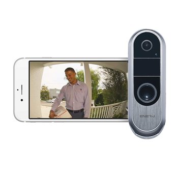 Ener-J Slim Wireless Video Door Bell With 2 Way Audio SHA5289