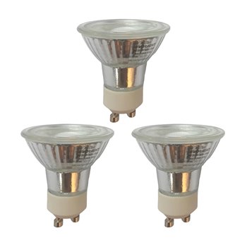 Evolight Lamp 5W LED 3 Pack GU10 3000K Dimmable GMYGU105A01E303