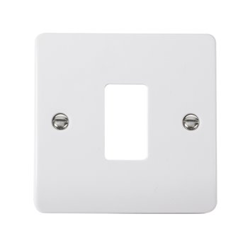 Click GridPro® 1 Gang Grid plate 1 Module White CMA20401