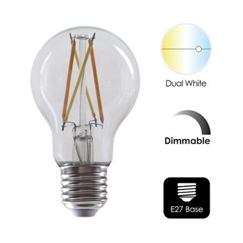 ENER-J WiFi Smart LED Dimmable & CCT Changing Filament E27 Bulb SHA5298
