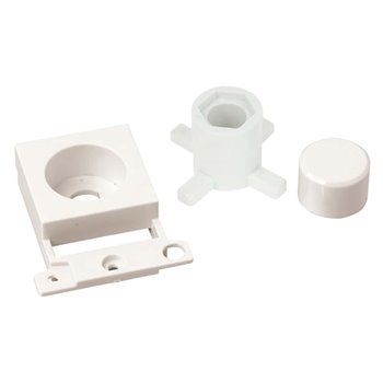 Click Dimmer Module Mounting Kit (Twin Width) Scolmore Polar White MD150PW