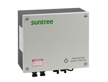 Suntree Solar Firefighter Switch 1500 VDC 40A 4 Pole (2 Strings)