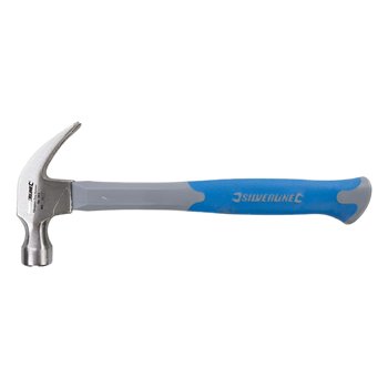 Silverline HA10 Fibreglass Claw Hammer 16oz