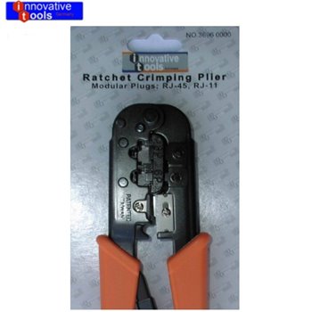 Ratchet Crimping Pliers RJ11-RJ45 (IT 3696 0000)