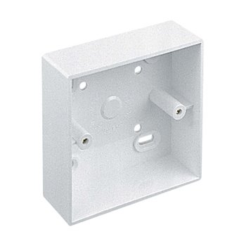 Marshall Tufflex 1 Gang Surface Box PVC1G20