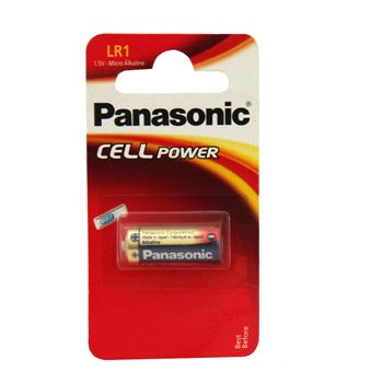 Panasonic Battery 1.5V Micro Alkaline Cell LR1- Pack Of 1