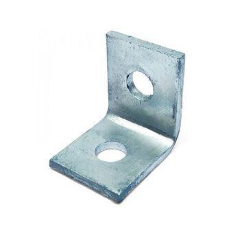 Unistrut 2 Hole "L" Shaped Right Angle Connector Bracket P1026